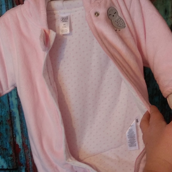 Infant girls fleece snow suit - Picture 4 of 6